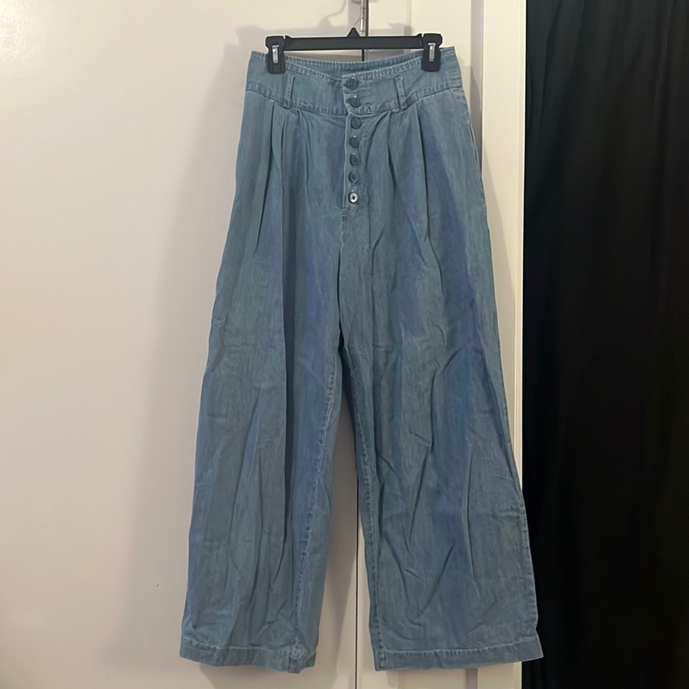 Urban Outfitters BDG Grandpa Baggy Trouser Jean with Button Front — Size: 27
